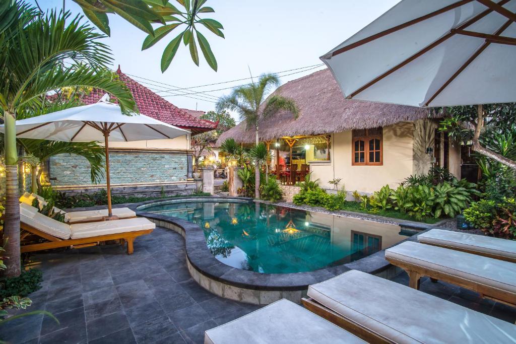The Nichos Bungalows And Villas Nusa Lembongan Exteriör bild